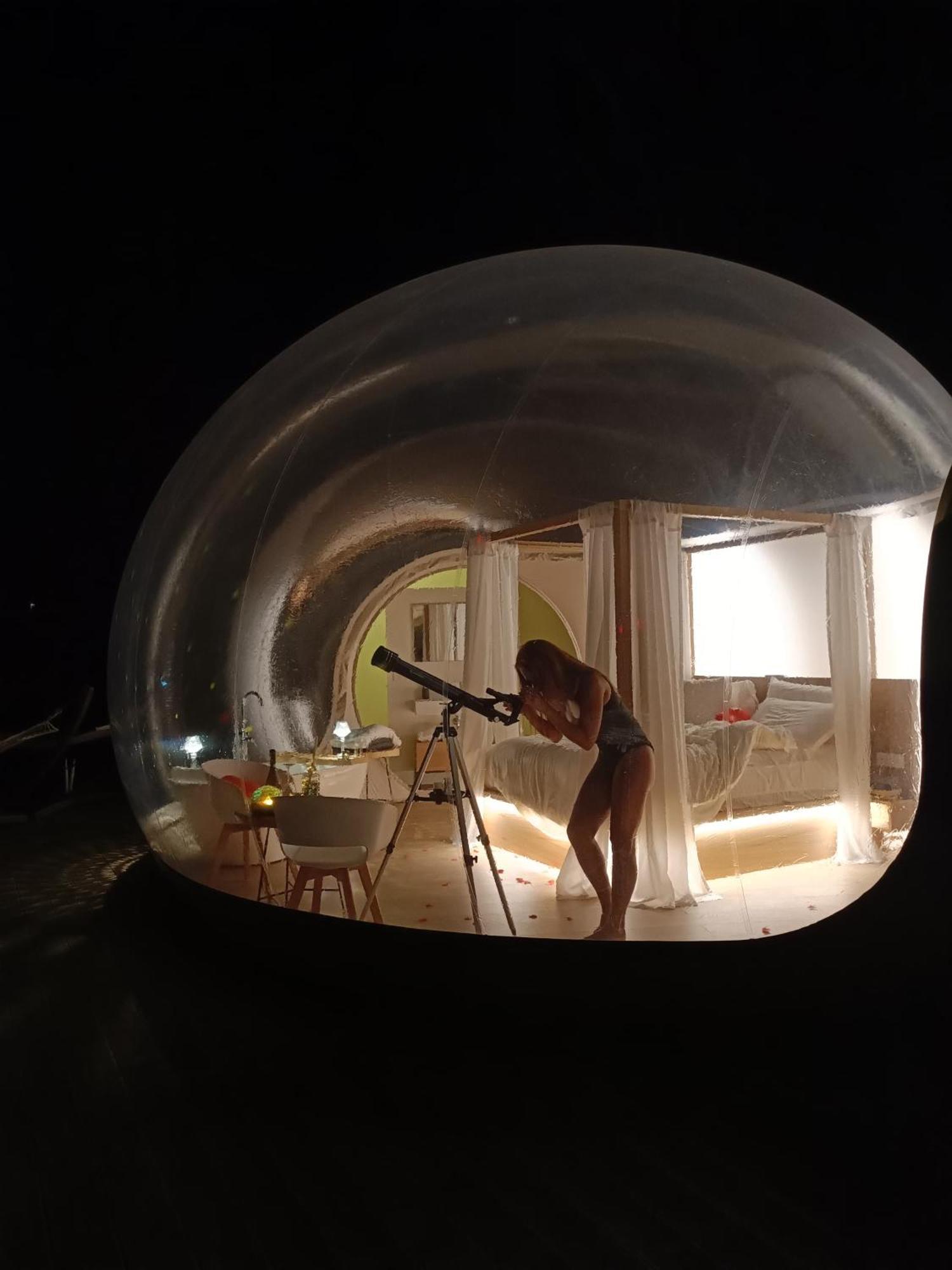 Bubble Room Puglia Villa Bautier Bubblenights Cerignola Extérieur photo