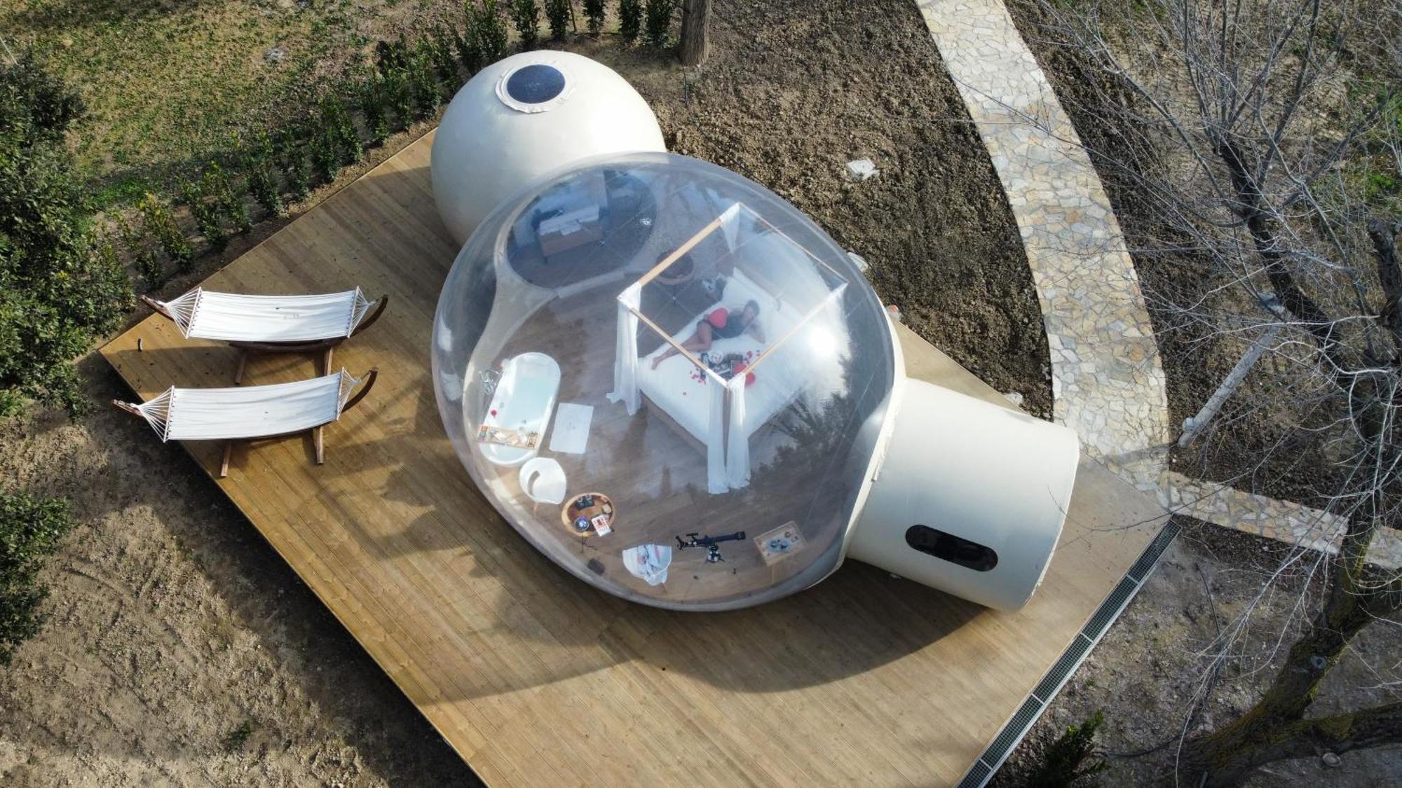 Bubble Room Puglia Villa Bautier Bubblenights Cerignola Extérieur photo